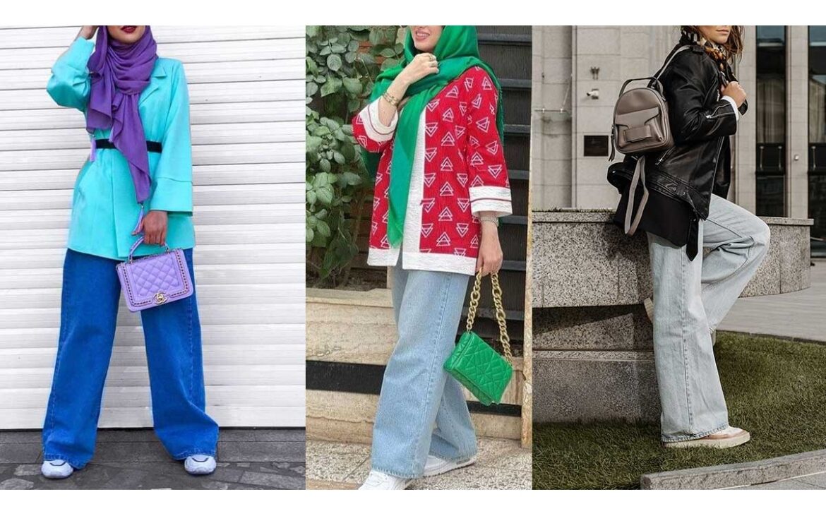Bag-pants-set-with-a-coat (1) استایل دخترانه تابستانی با شلوار بگ